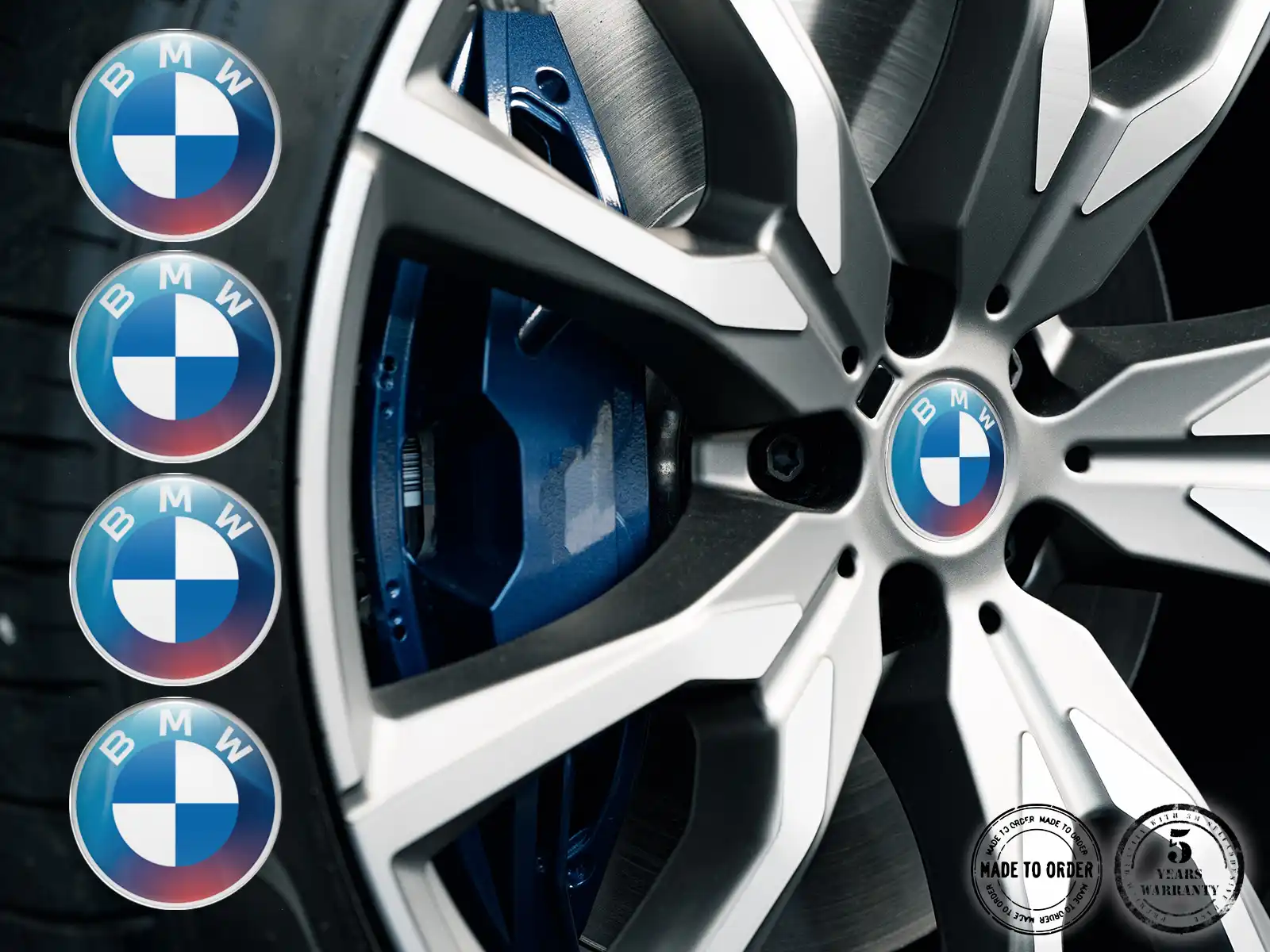 BMW Calcomanía Rueda Edición Performance Stellar Niche